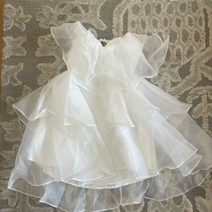Selfie Leslie Ruffle Tulle Mini Dress